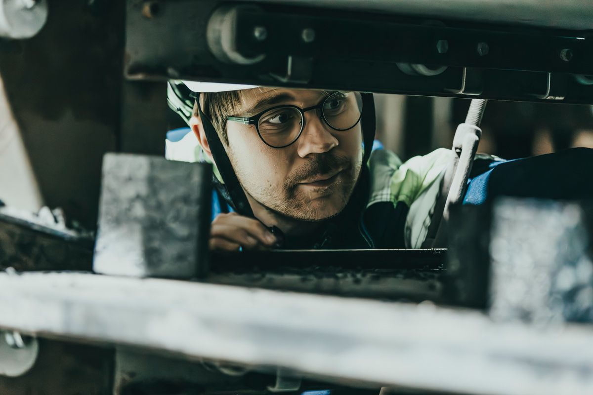 Ludvig på Vargön Alloys arbetar