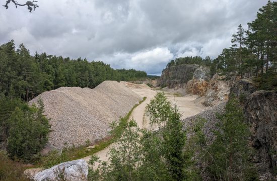 Bild över deponi i Fröskog
